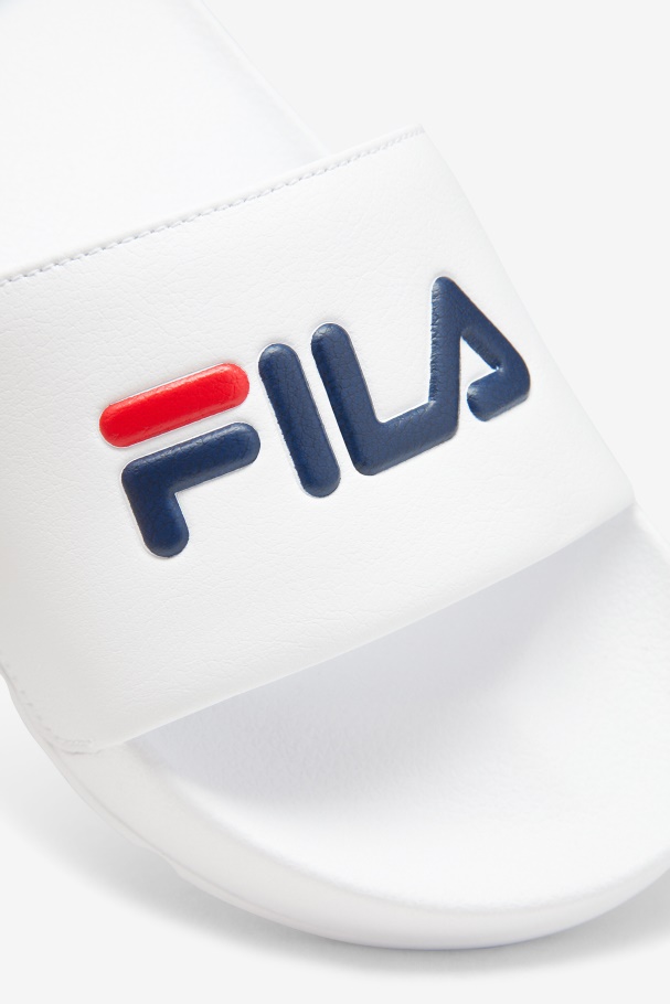 Men\'s drifter White/Navy/Red Fila UK