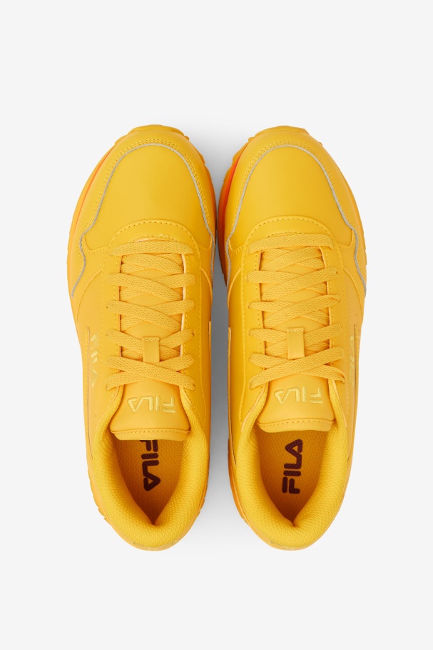 Fila UK Lemon/Rhubarb Women\'s Orbit Stripe