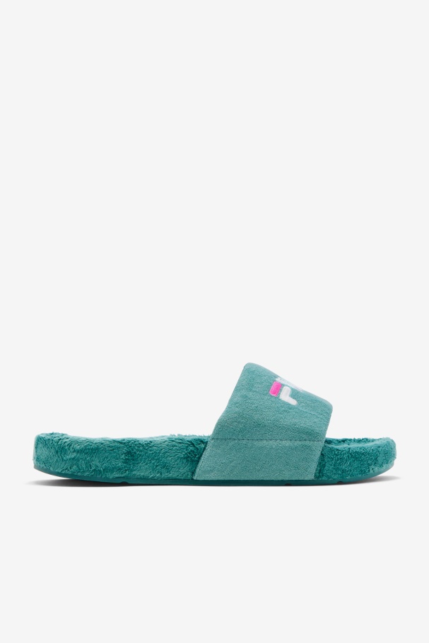 Terry Drifter Slide Bayou/Purple/White Fila UK