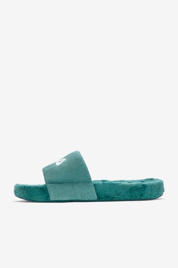 Terry Drifter Slide Bayou/Purple/White Fila UK