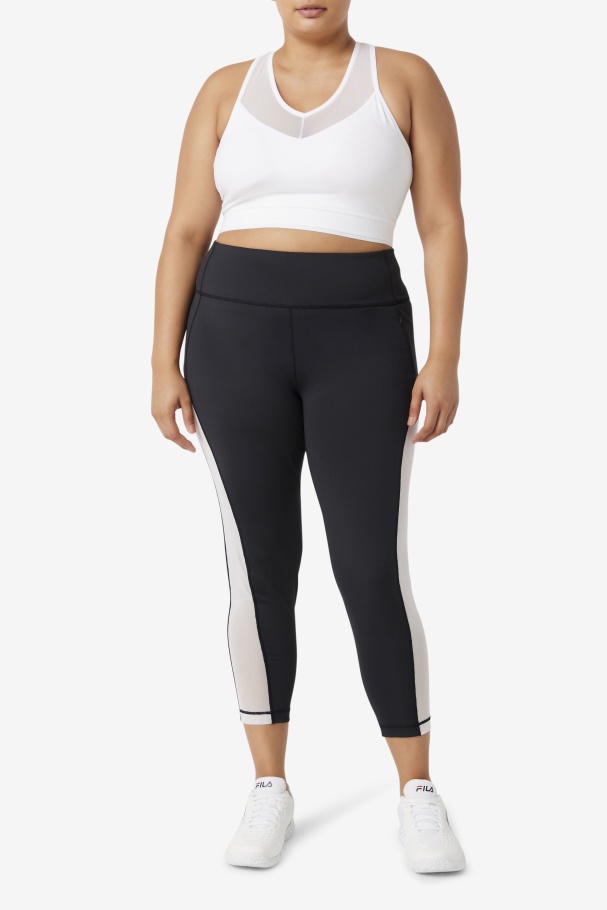 Uplift Racerback Bra Top White Fila UK