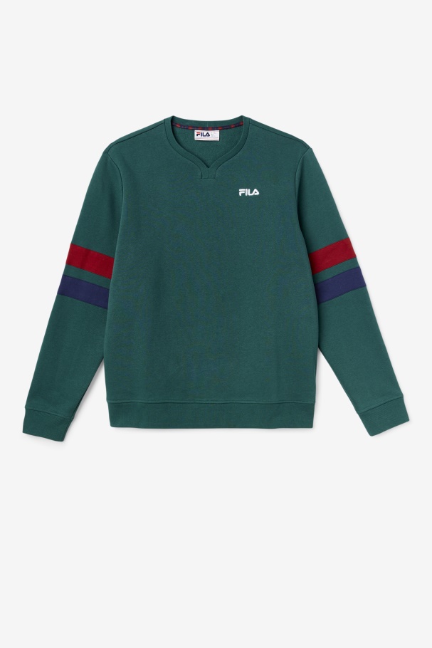 Faneel Crew June Bug/Rhubarb/Peacoat Fila UK