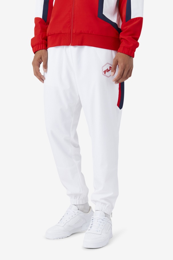 Fila UK Sanz Windpant White/Navy/Red