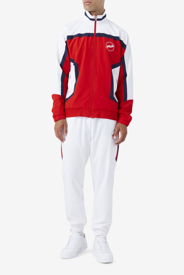 Fila UK Sanz Windpant White/Navy/Red