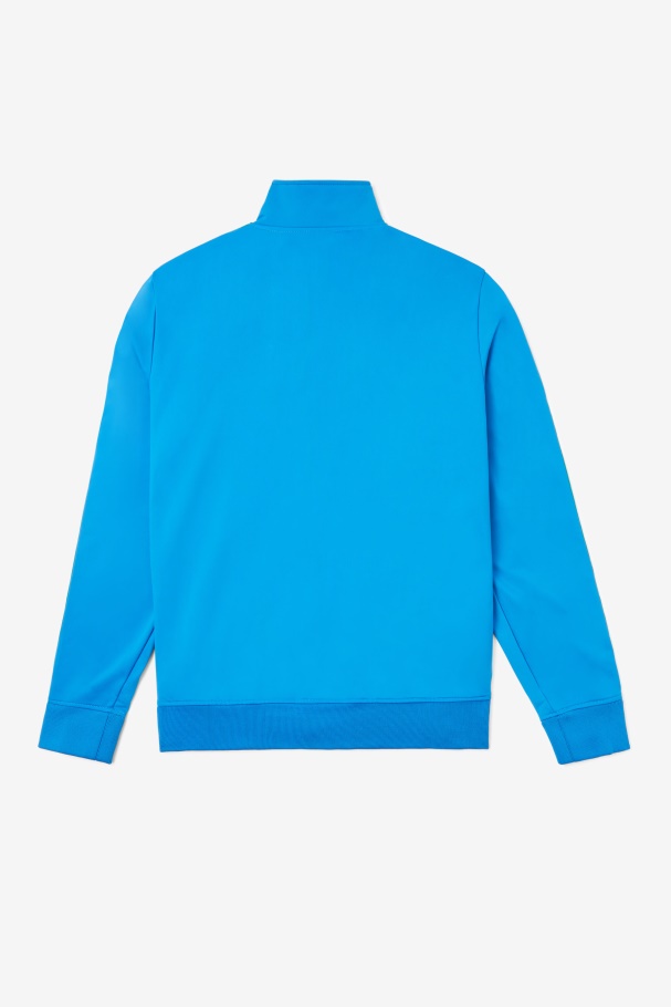Italy Track Jacket Fila UK Blue/Red