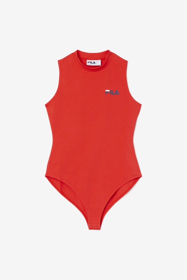 Ximena Bodysuit Red Fila UK