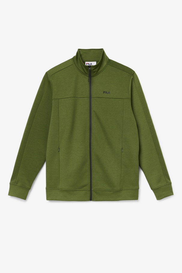 Chive/Black Gonal Zip Jacket Fila UK