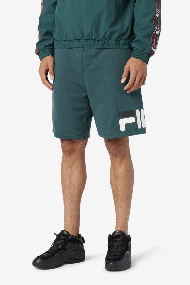 Fila UK June Bug/White/Black Zeshawn Short