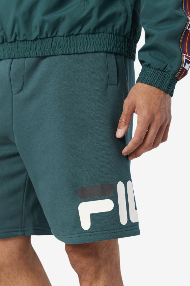 Fila UK June Bug/White/Black Zeshawn Short