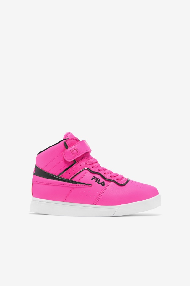 Kids' Vulc 13 Top Block Fila UK Pink/White/Black