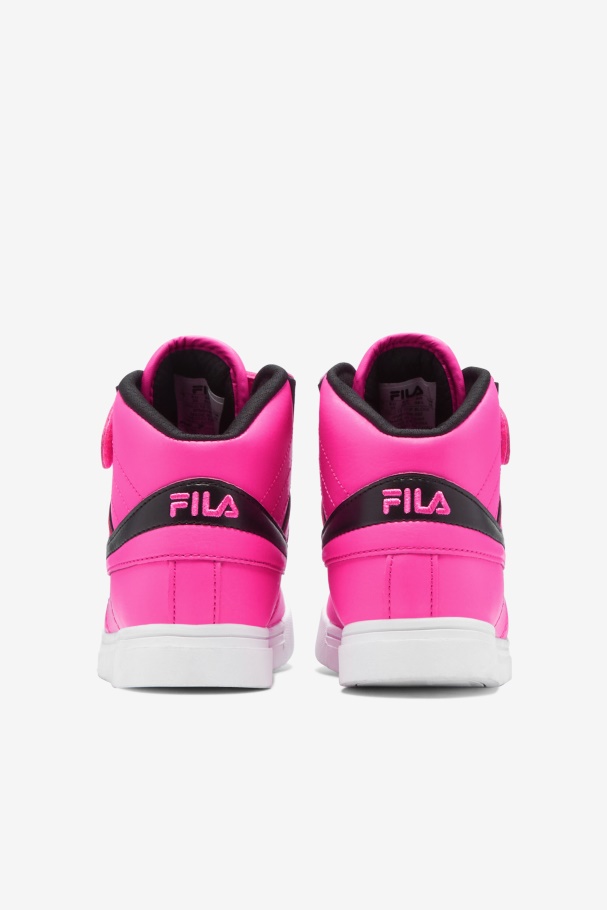 Kids\' Vulc 13 Top Block Fila UK Pink/White/Black
