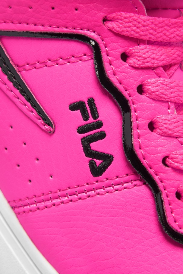 Kids\' Vulc 13 Top Block Fila UK Pink/White/Black