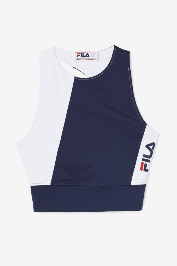 Millie Tank Fila UK Navy