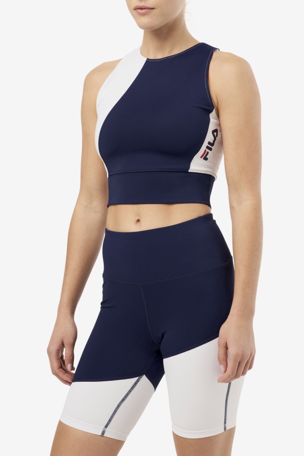 Millie Tank Fila UK Navy