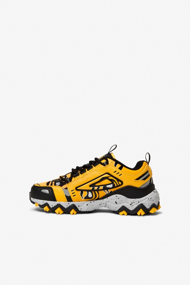 Big Kids\' Oakmont Tr Fila UK Gold/Black/Highrise