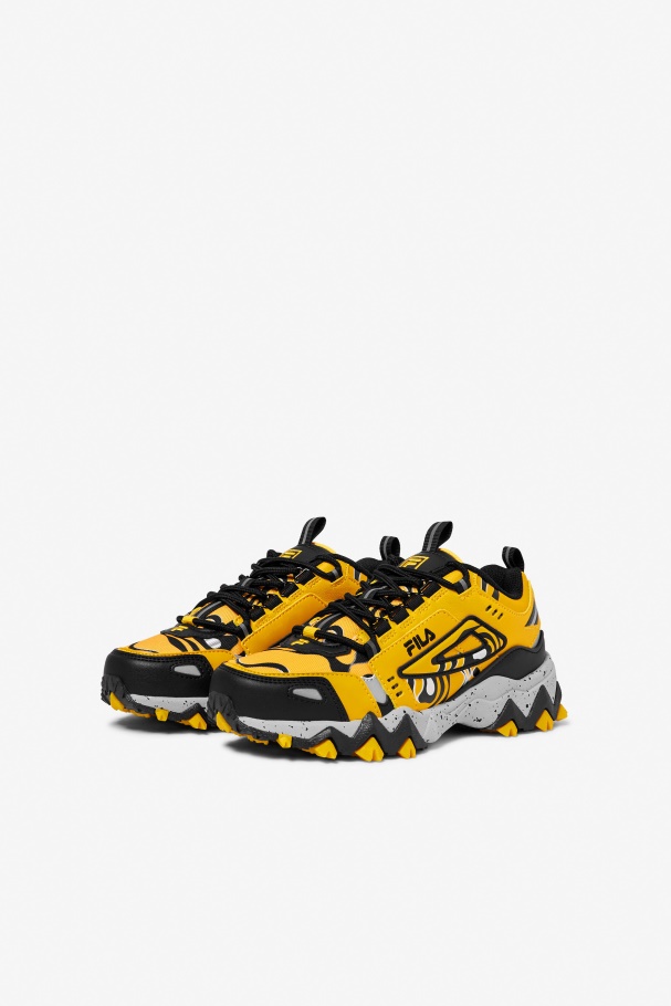 Big Kids\' Oakmont Tr Fila UK Gold/Black/Highrise