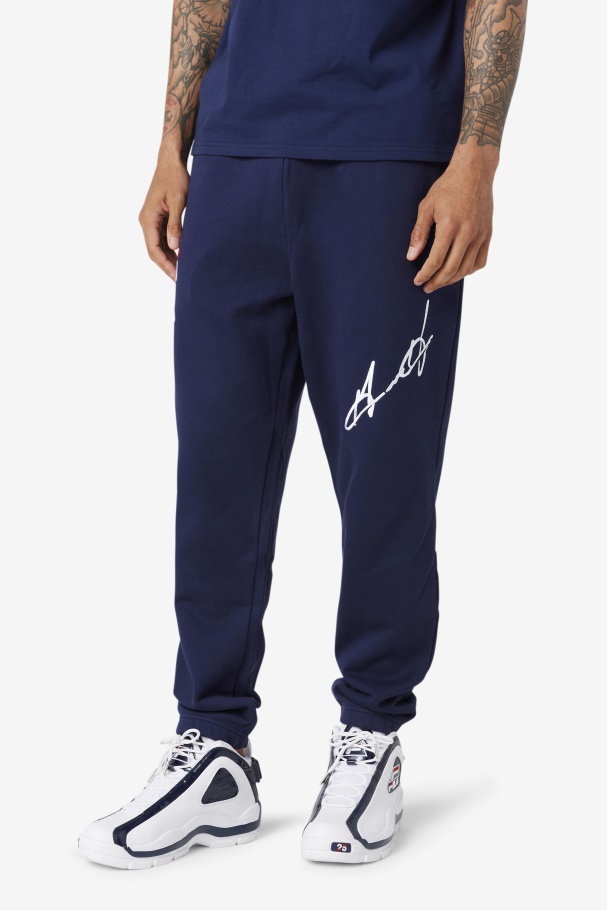 Grant Hill Orson Pant Fila UK Navy