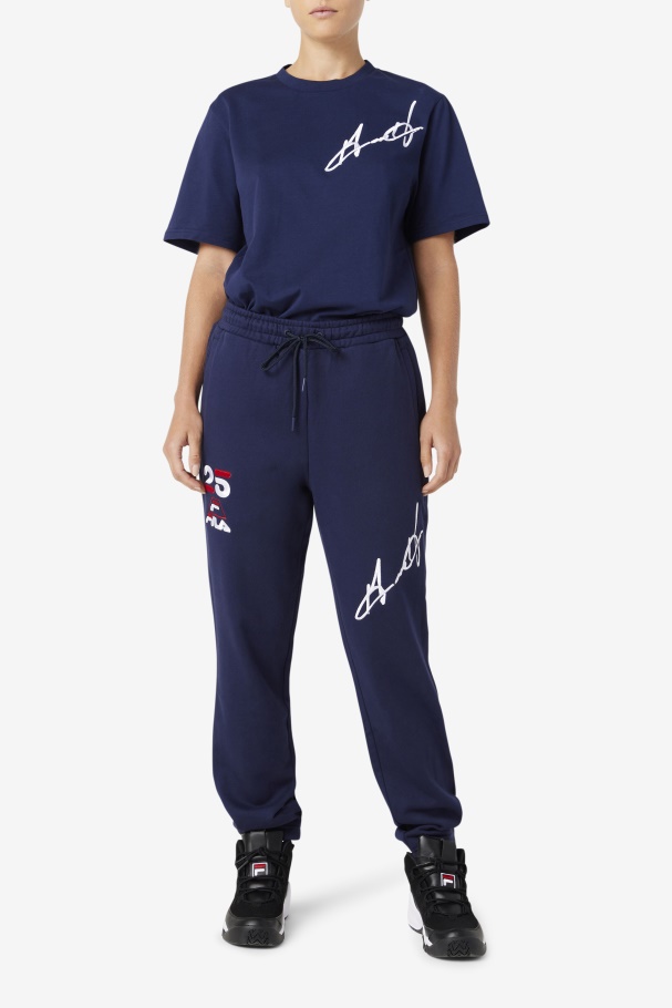 Grant Hill Orson Pant Fila UK Navy
