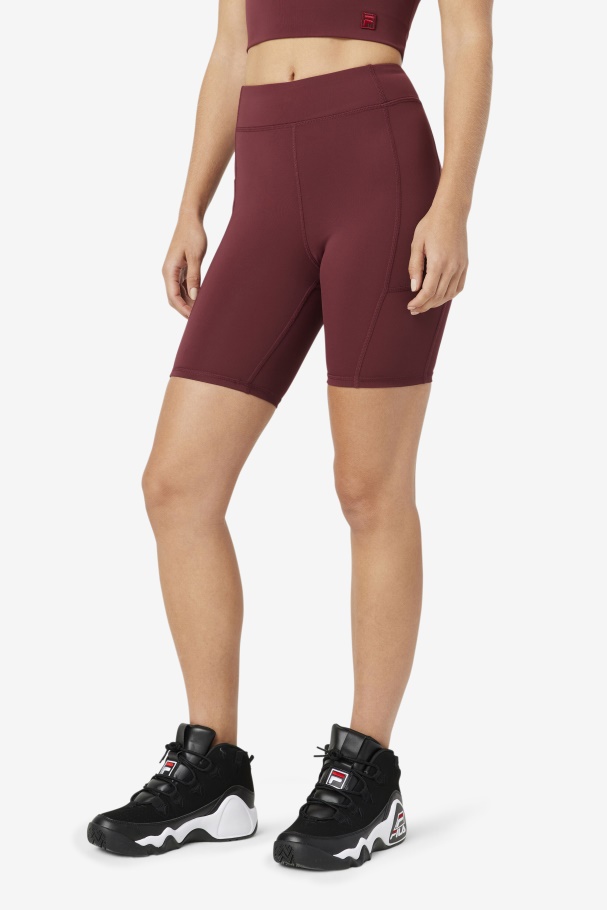 Fila UK Tawny Port Tiana Bike Short
