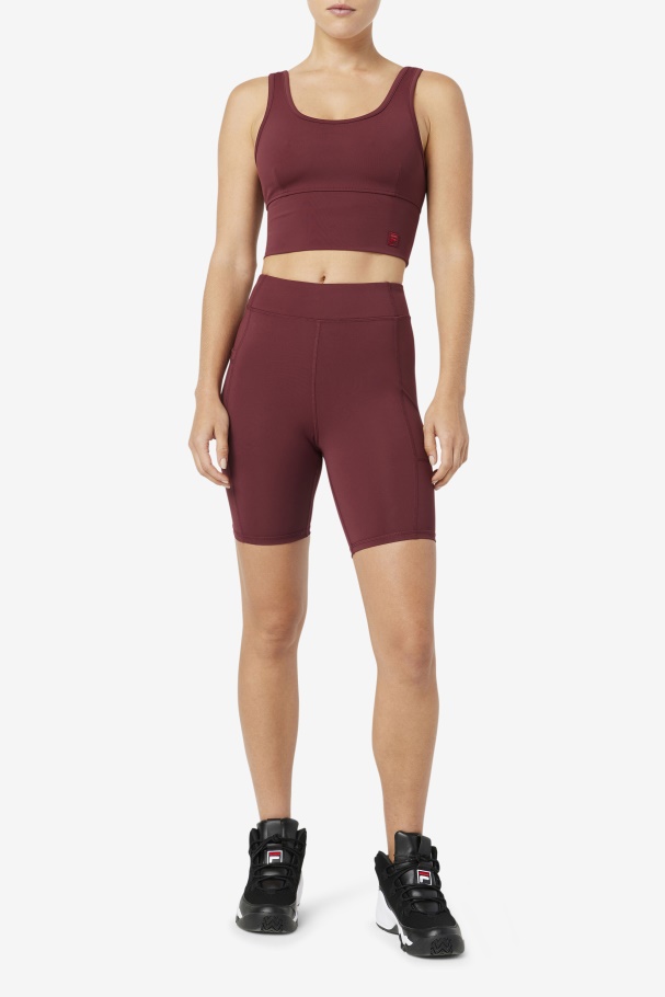 Fila UK Tawny Port Tiana Bike Short