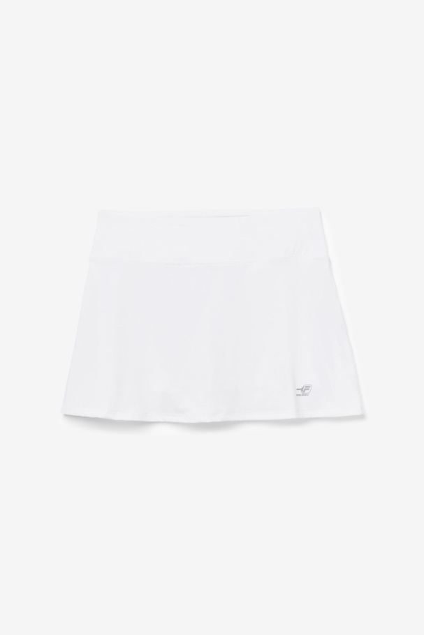 Fila UK White Pickleball Flounce Skort