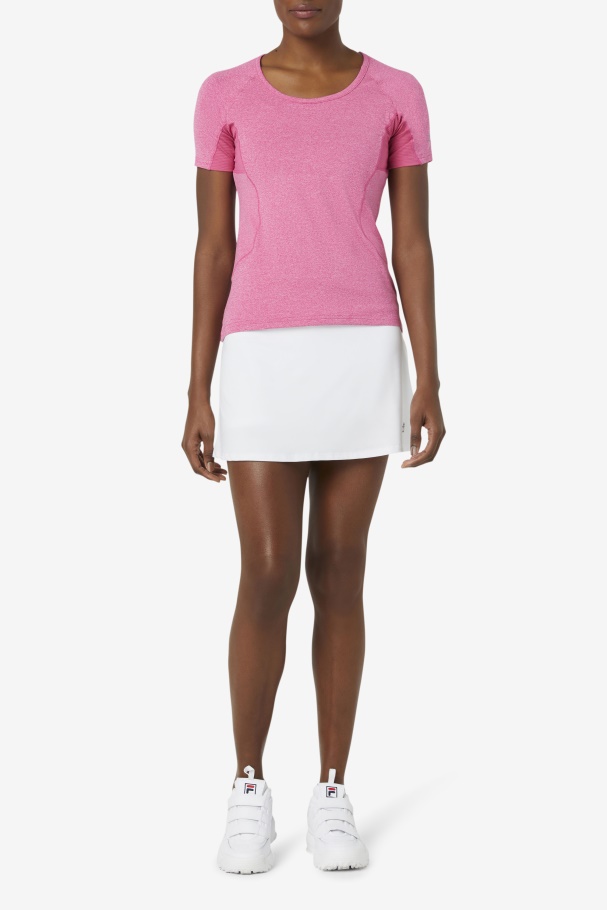 Fila UK White Pickleball Flounce Skort