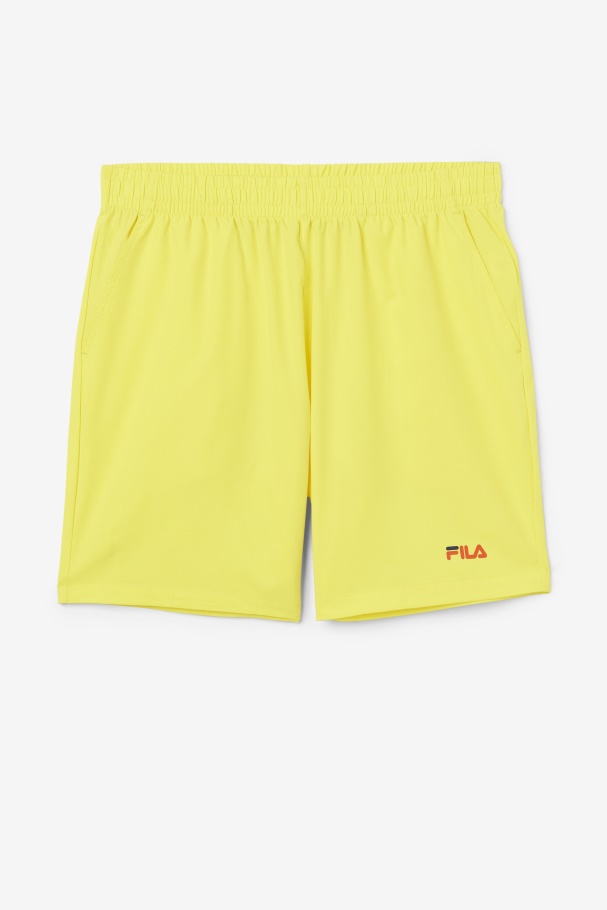 Fila UK Yellow/Navy/Cherry Tomato Ravini Short