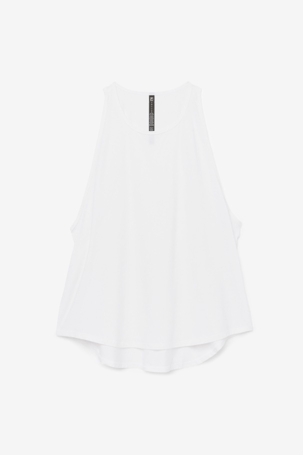 Fi-Lux Long Tank Top White Fila UK