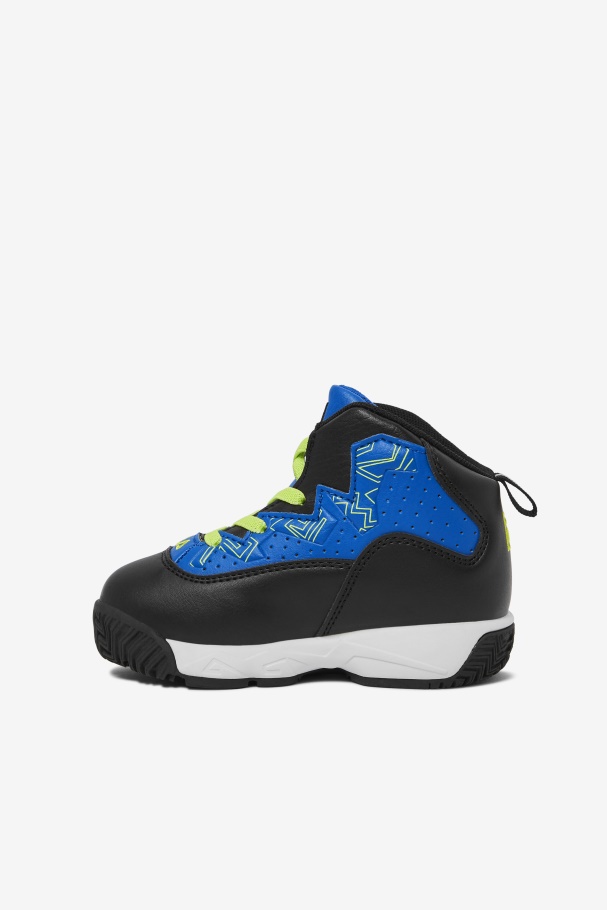 Fila UK Blue/Black/Lime Punch Toddler\'s MB