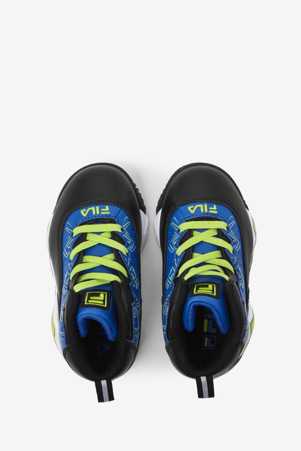 Fila UK Blue/Black/Lime Punch Toddler\'s MB