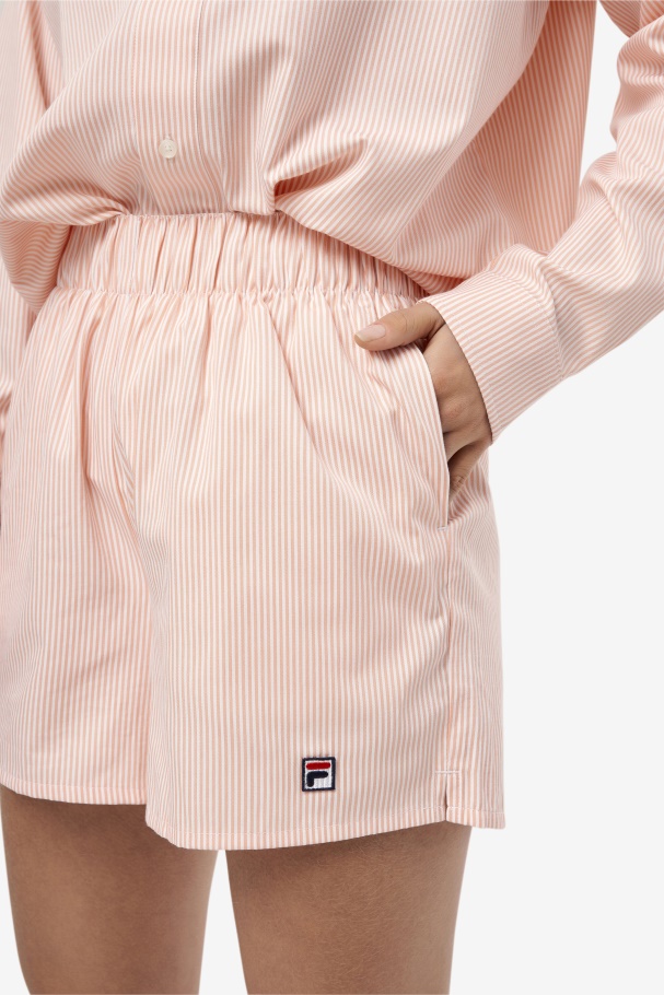 Ariella Short Fila UK Coral Almond/White