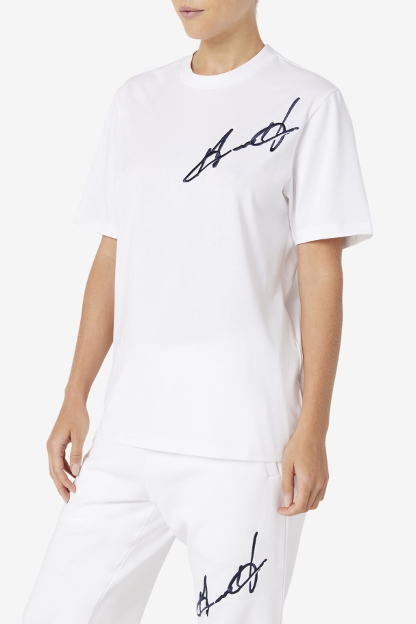 White Grant Hill Cormac Tee Fila UK
