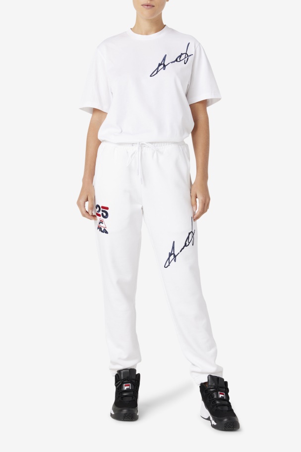 White Grant Hill Cormac Tee Fila UK