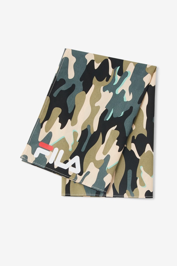 Camouflage Bandana Green Camo Multi Fila UK