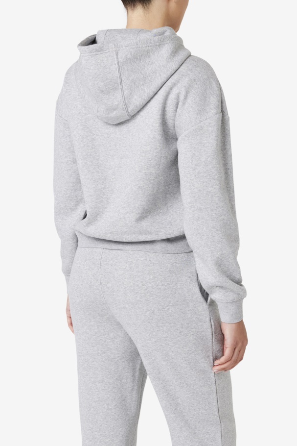 Marina Hoodie Heather Grey Fila UK