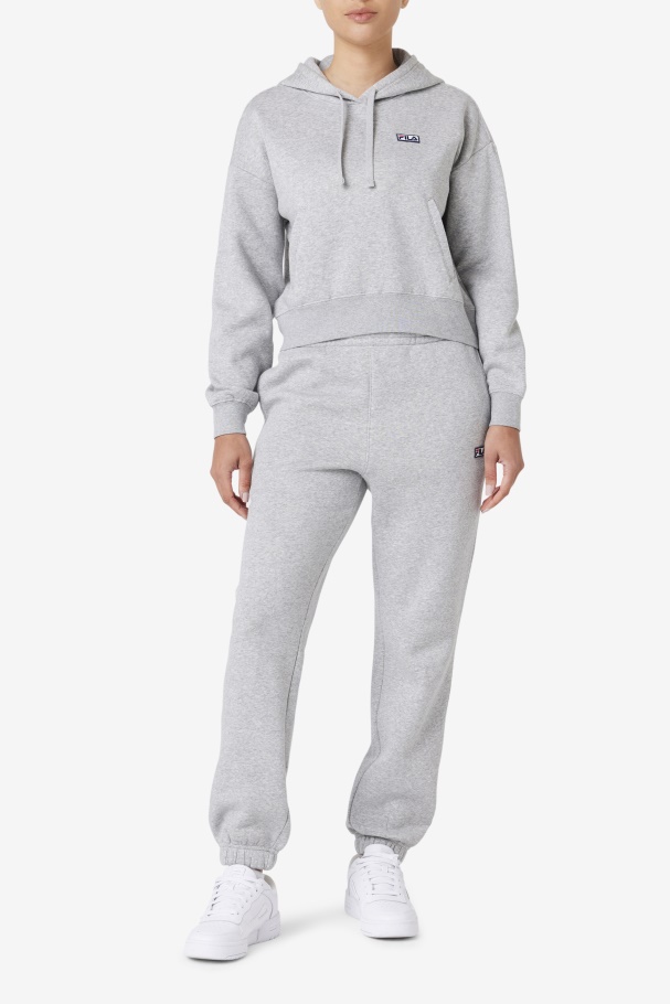 Marina Hoodie Heather Grey Fila UK