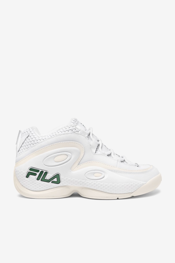 White/Amazon/Gardenia Fila UK Grant Hill 3 Woven