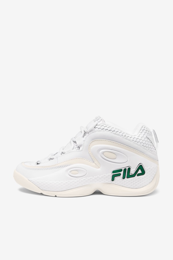 White/Amazon/Gardenia Fila UK Grant Hill 3 Woven