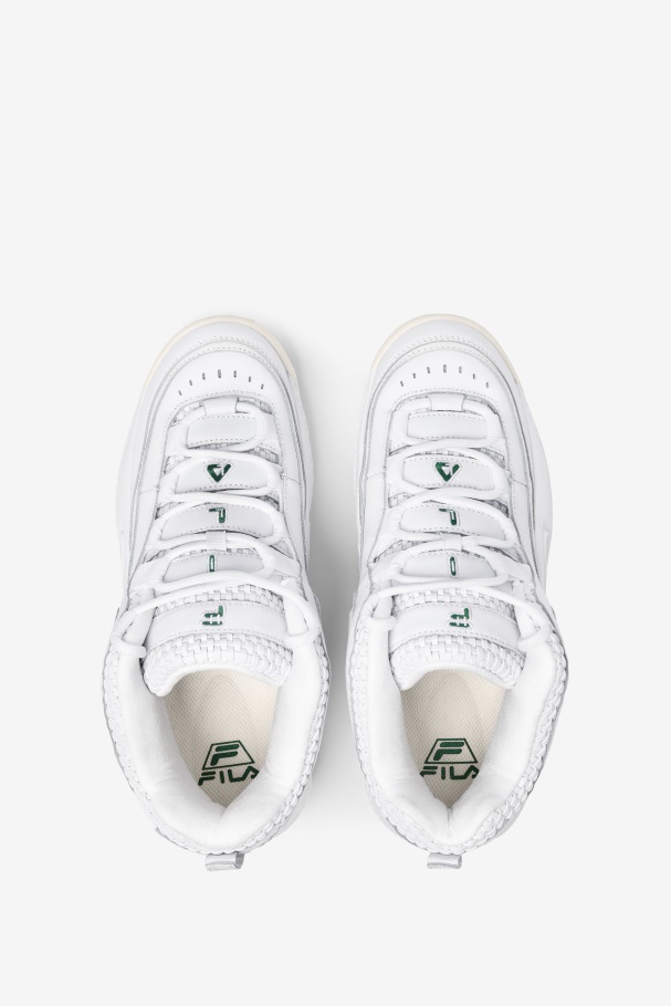 White/Amazon/Gardenia Fila UK Grant Hill 3 Woven