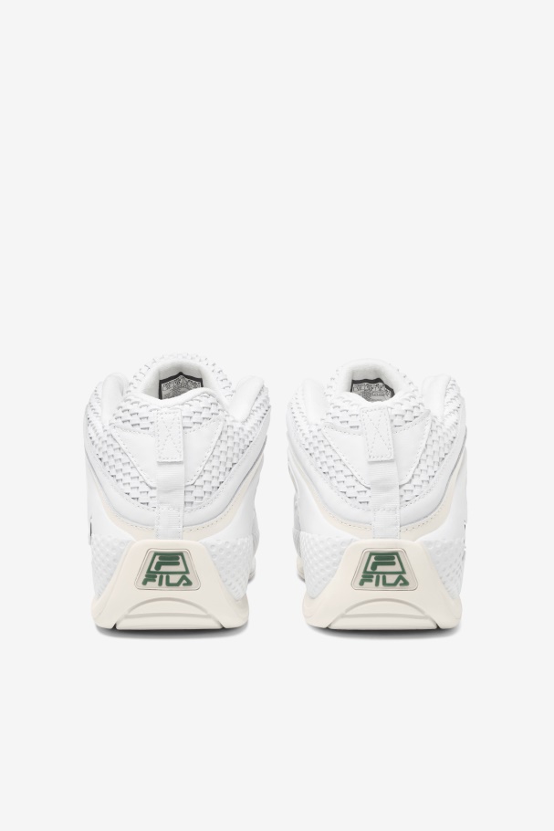 White/Amazon/Gardenia Fila UK Grant Hill 3 Woven