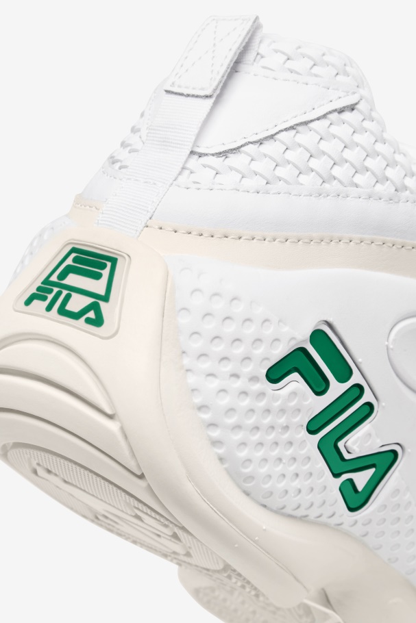 White/Amazon/Gardenia Fila UK Grant Hill 3 Woven