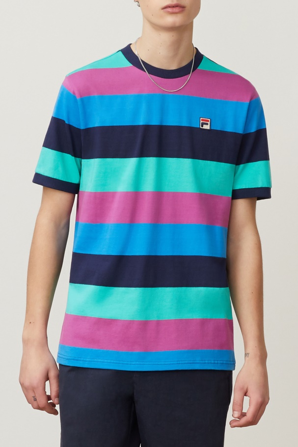 jabez tee Navy/Parasailing/Freesia Fila UK