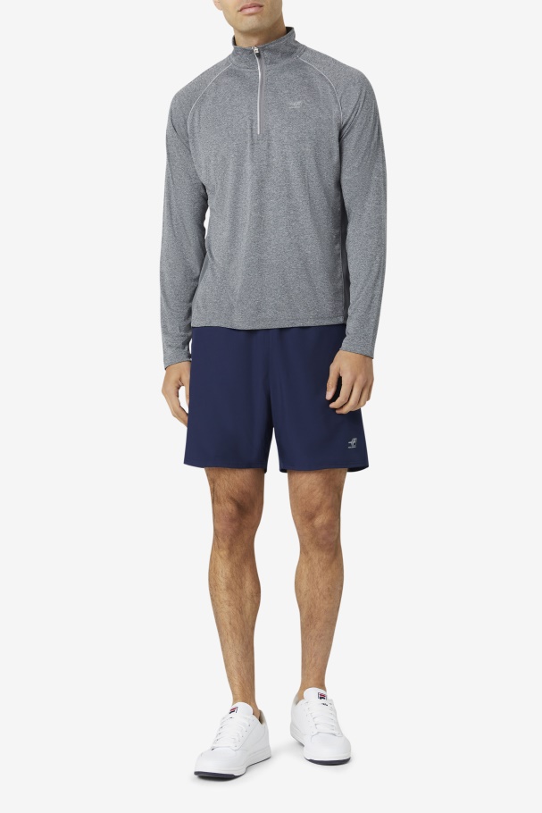 Fila UK Pickleball 1/4 Zip Heather