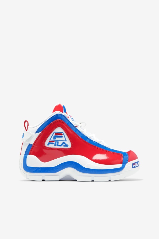 Women's Grant Hill 2 Fila UK White/Red/Blue
