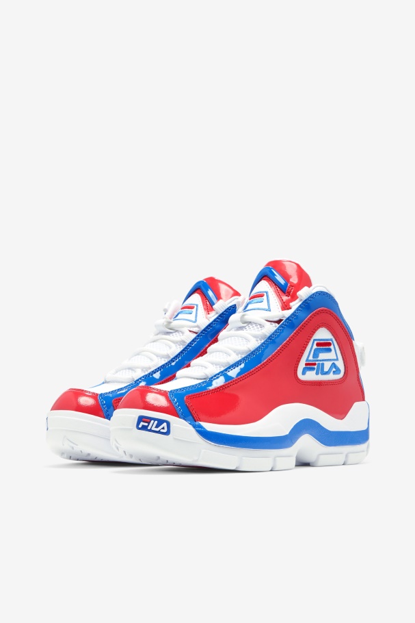 Women\'s Grant Hill 2 Fila UK White/Red/Blue