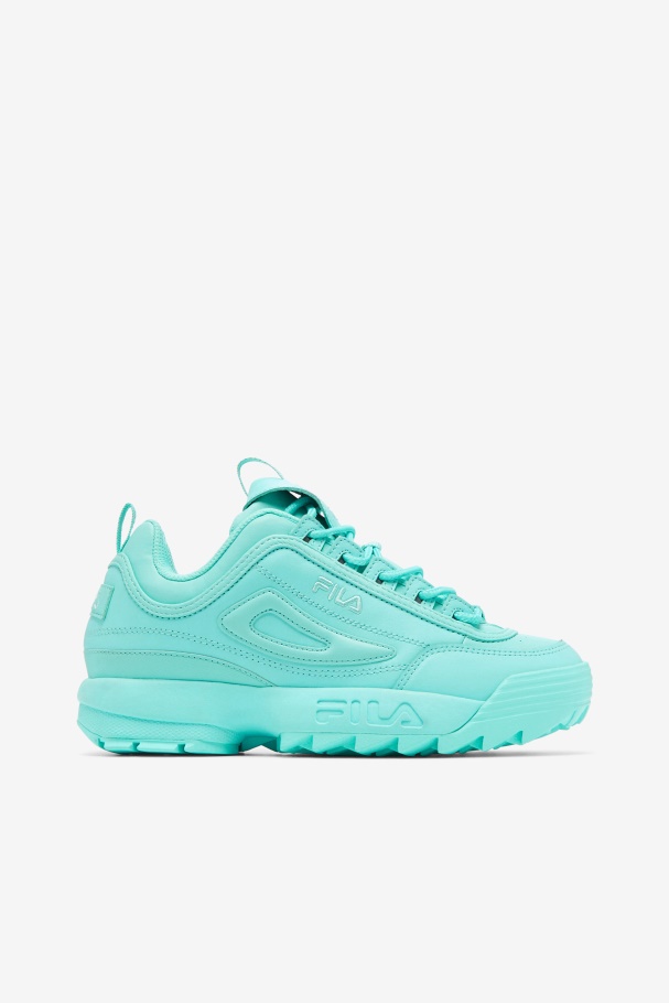 Women's Disruptor 2 Premium Aruba Blue Fila UK