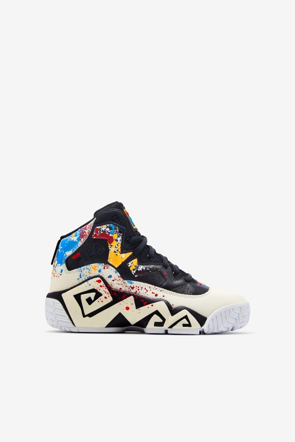 Big Kids' MB DIY Gardenia/Black/White Fila UK