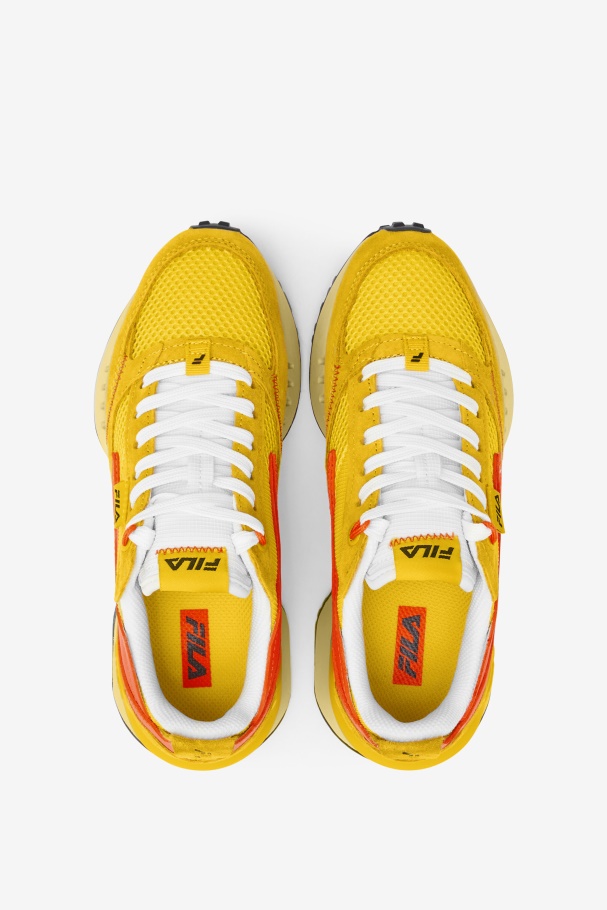Big Kids\' Renno N-Generation Lemon/Red Orange/Yellow Fila UK