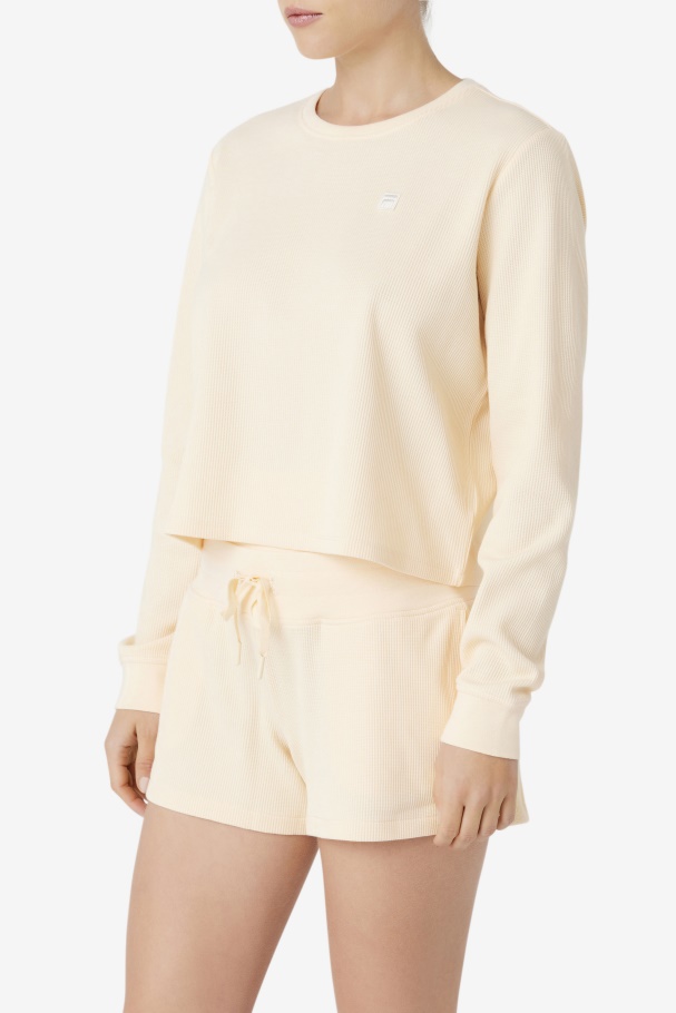Fila UK Lina Long Sleeve Shirt Tender Peach