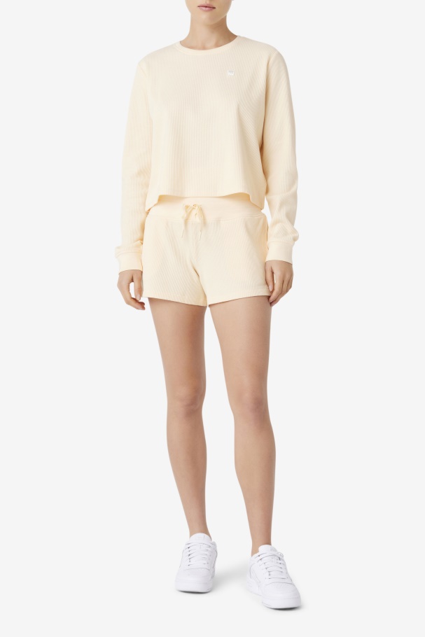 Fila UK Lina Long Sleeve Shirt Tender Peach